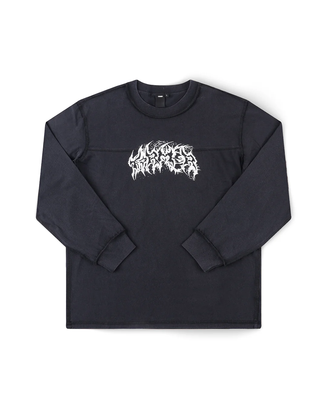 Praise Long Sleeve T-Shirt - Washed Black - Image 7