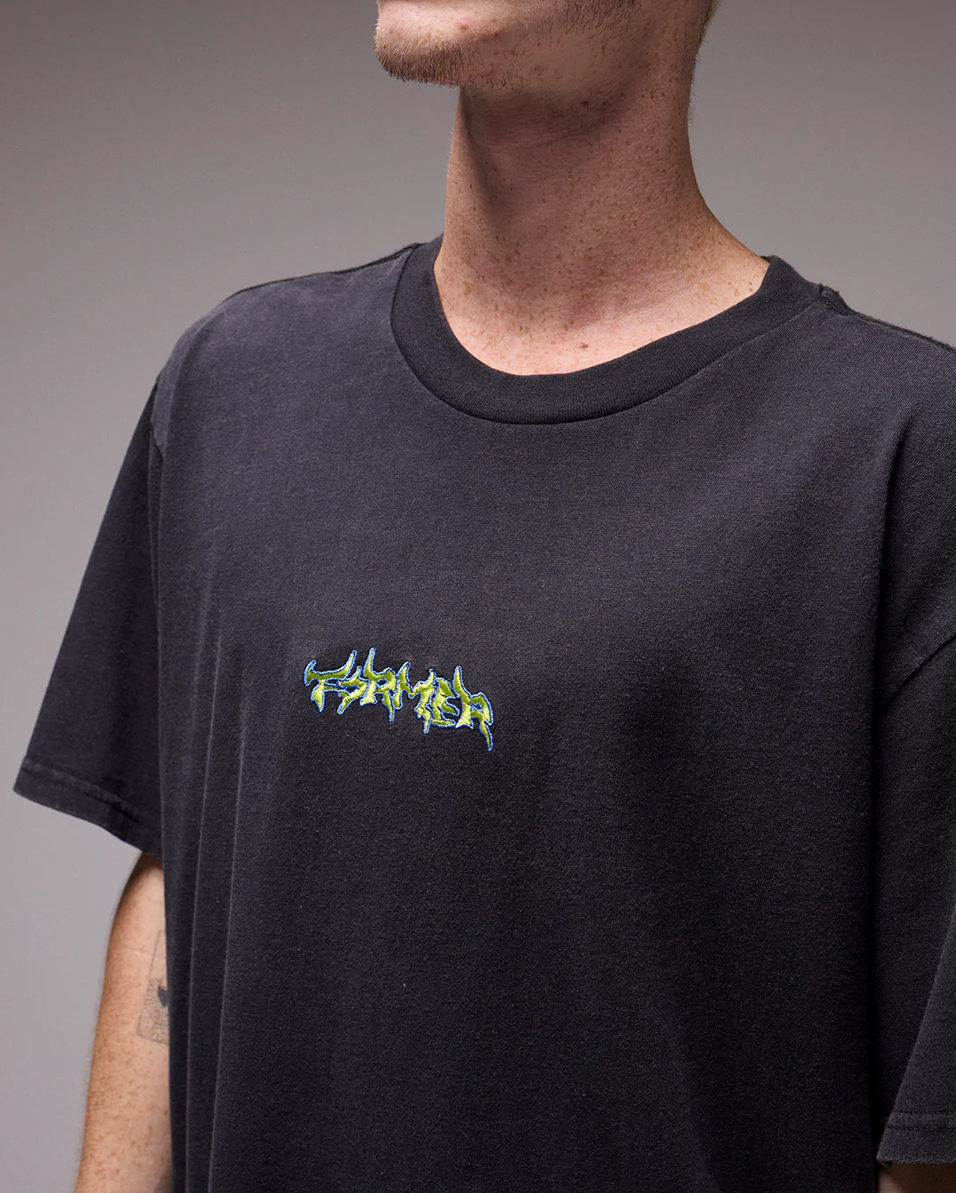 Proscription T-Shirt - Washed Black - Image 3