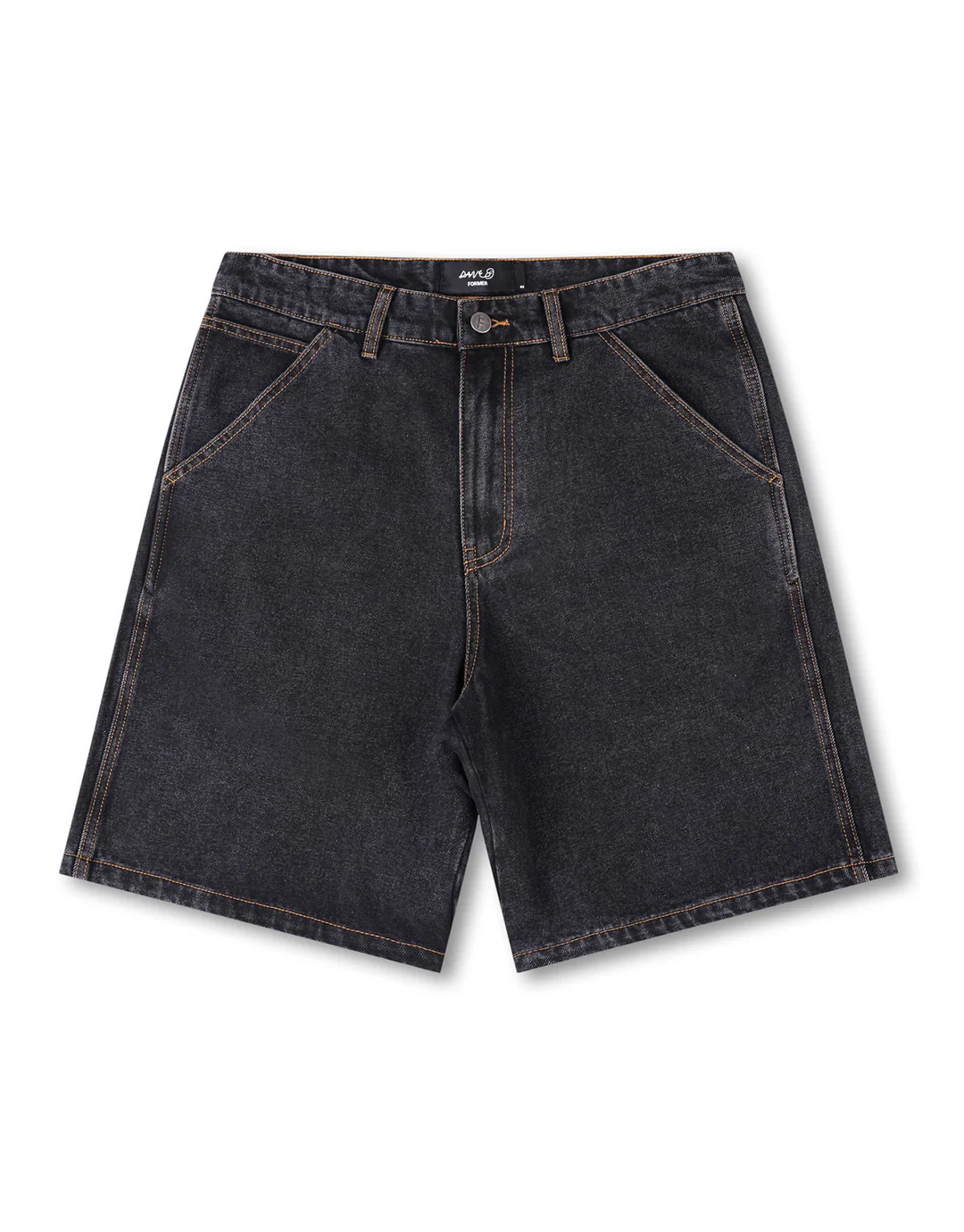 Reynolds 21" Denim Shorts - Washed Black - Image 5