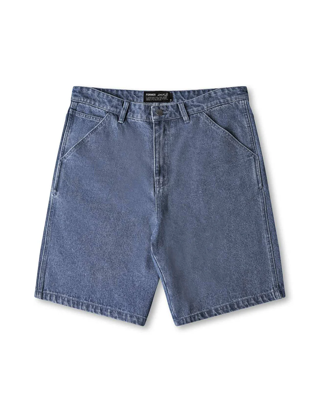 Reynolds 21" Denim Shorts - Worn Blue - Image 6