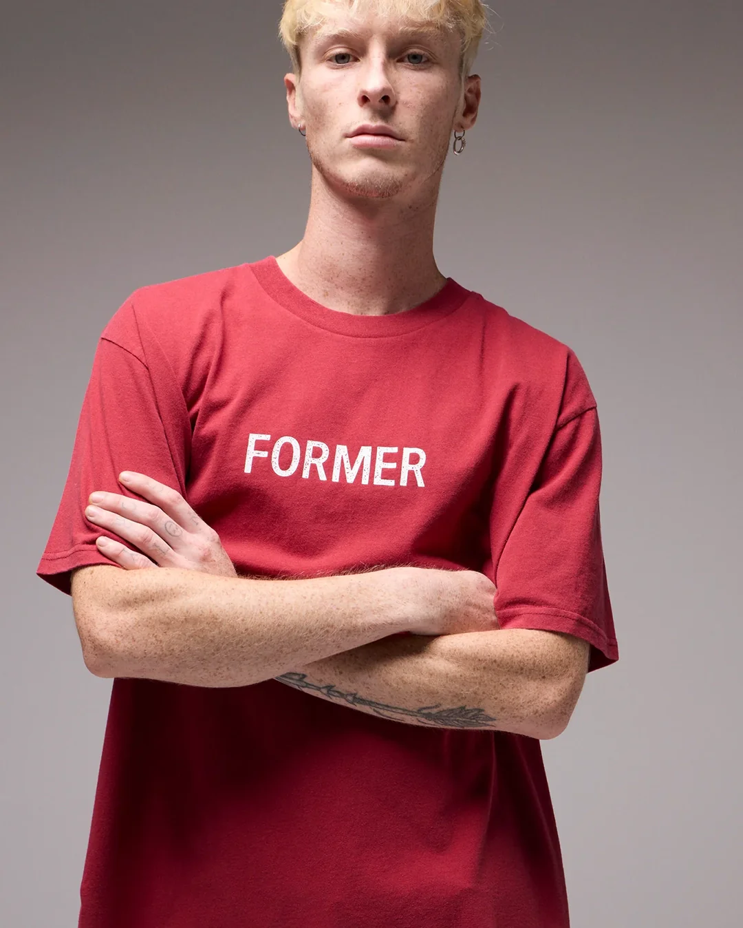 Salvage Legacy T-Shirt - Washed Crimson - Image 3