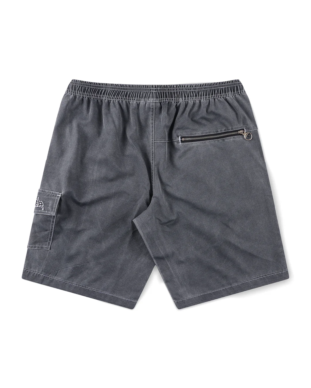 Swans Cargo 21" Swim Shorts - Black - Image 7