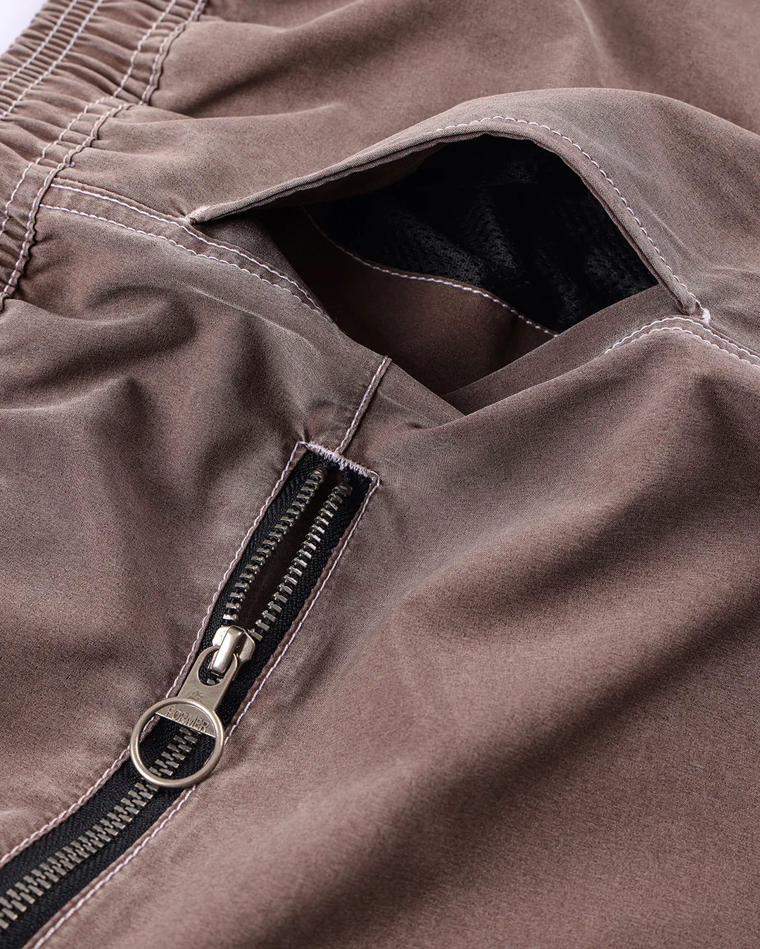 Swans Cargo 21" Swim Shorts - Chocolate - Image 8
