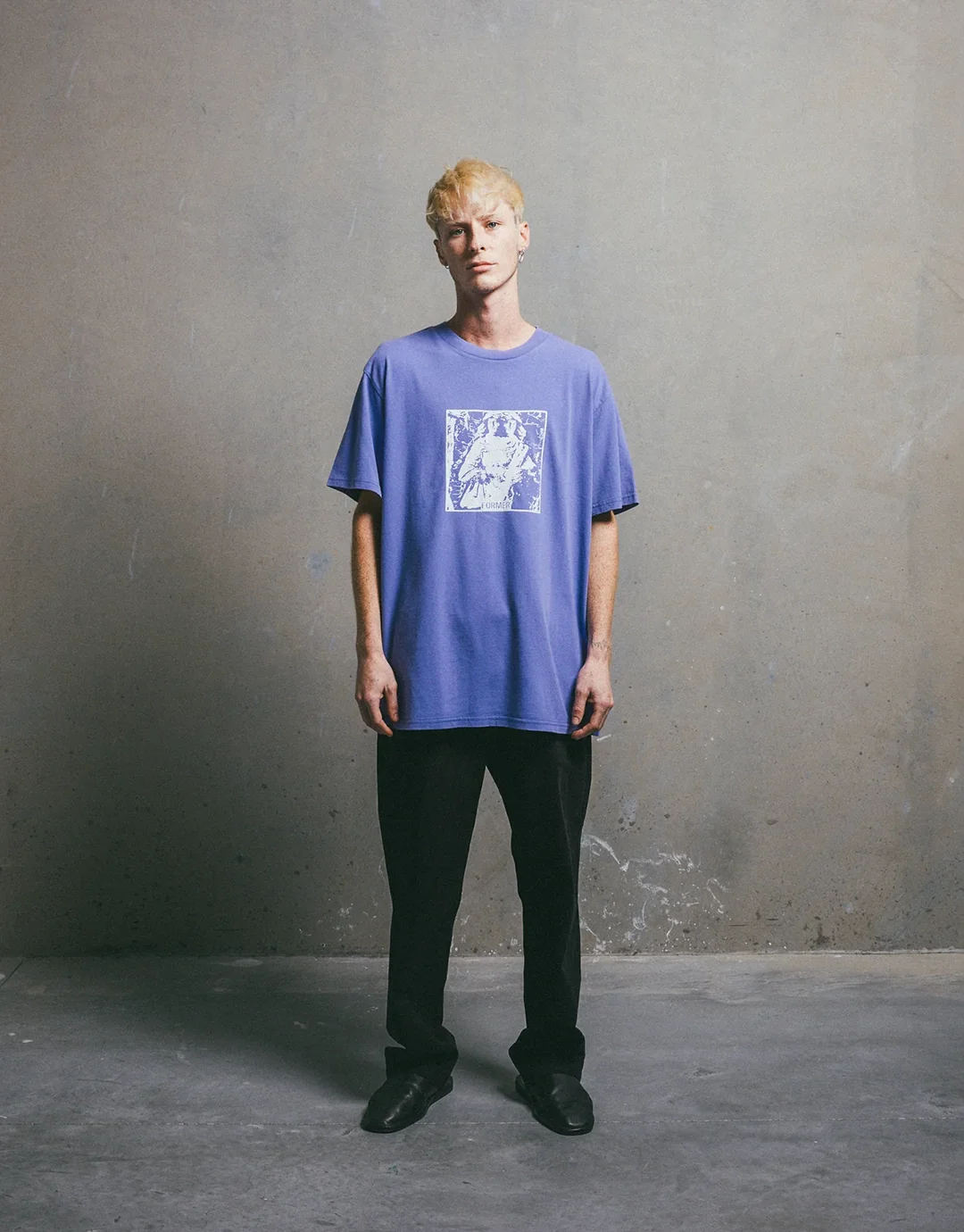 Turmoil T-Shirt - Washed Violet - Image 4