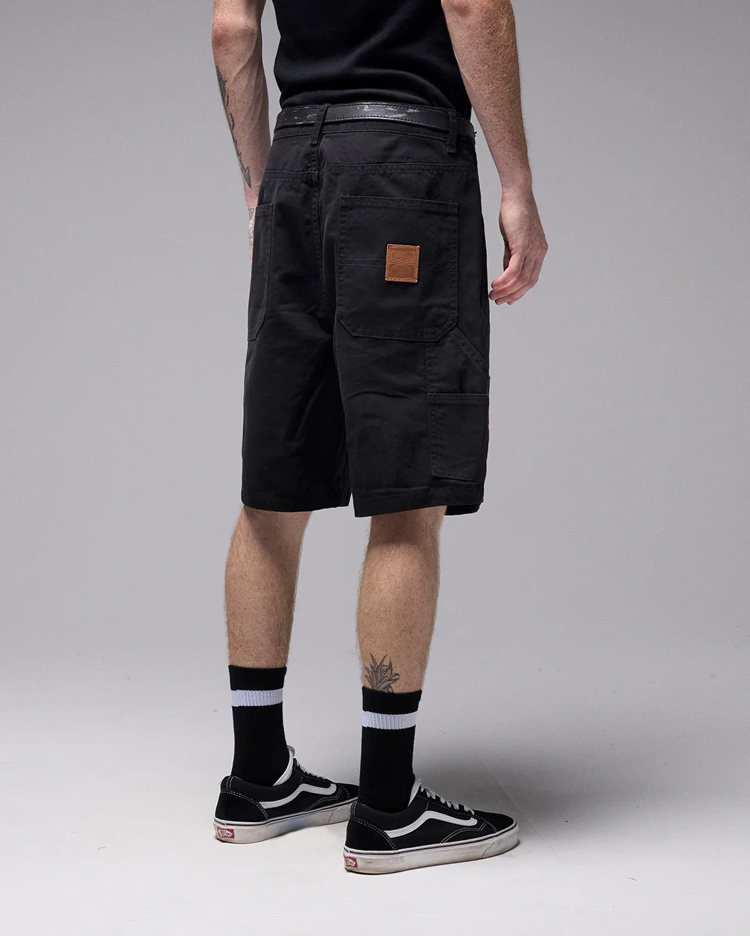 Vt Distend 20.5' Canvas Carpenter Shorts - Black - Image 3
