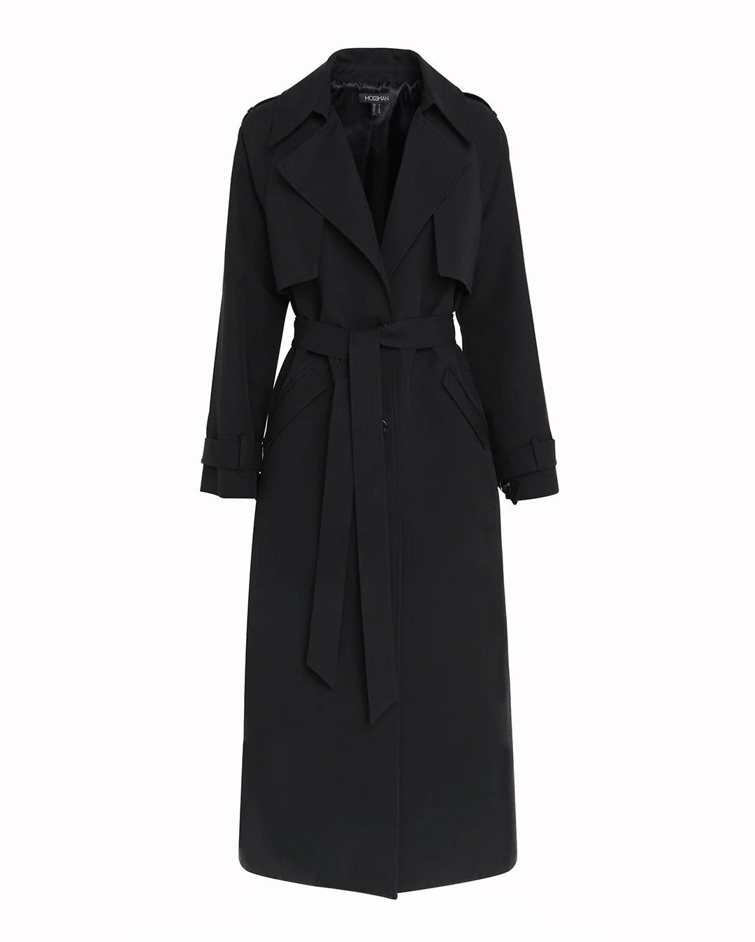 Franklin Trench Coat - Black - Image 7