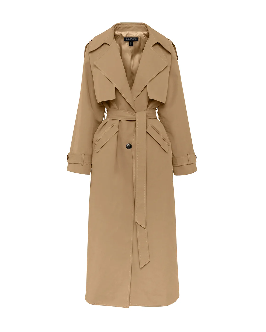 Franklin Trench Coat - Sand - Image 8