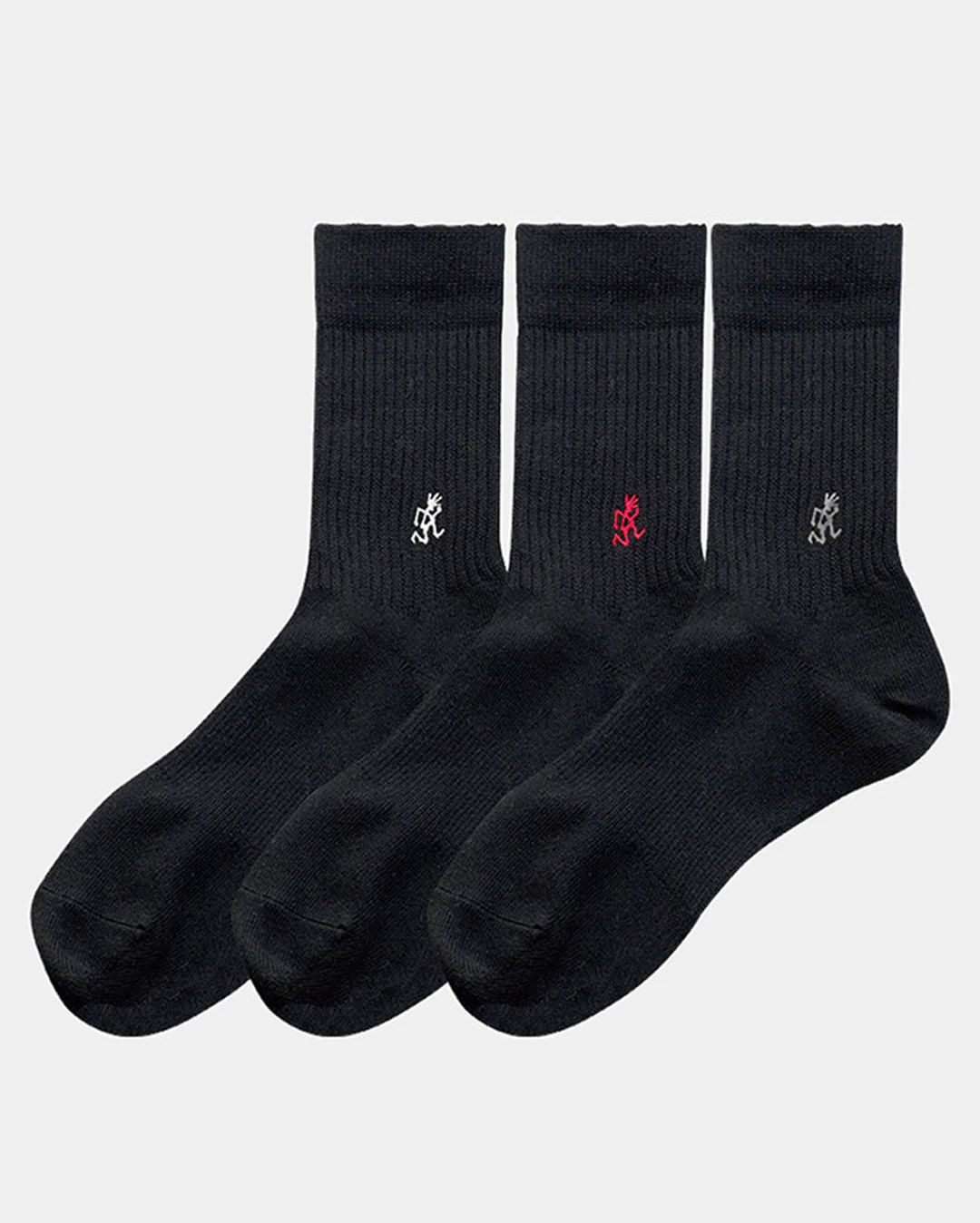 Basic Crew Socks - Black