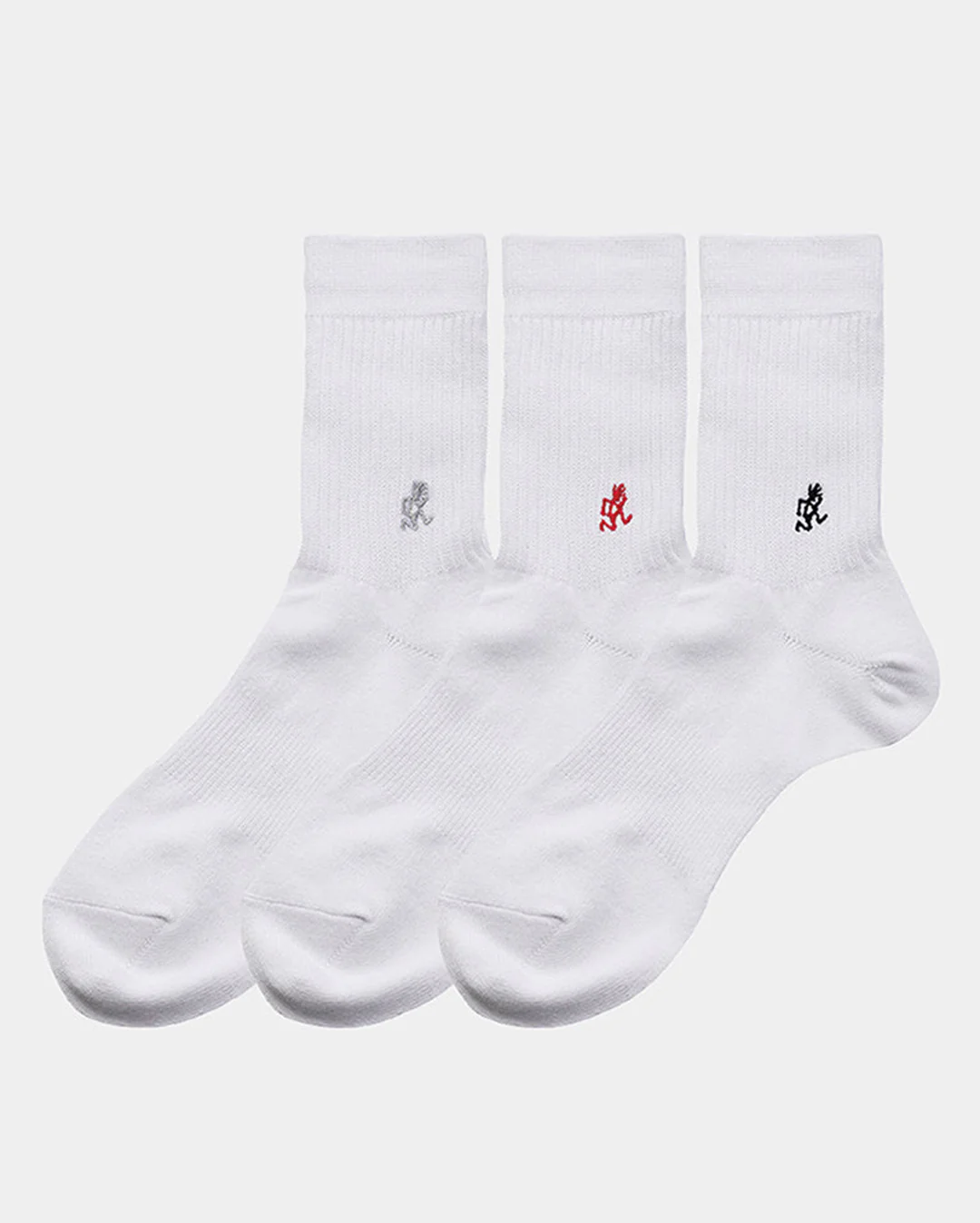 Basic Crew Socks - White