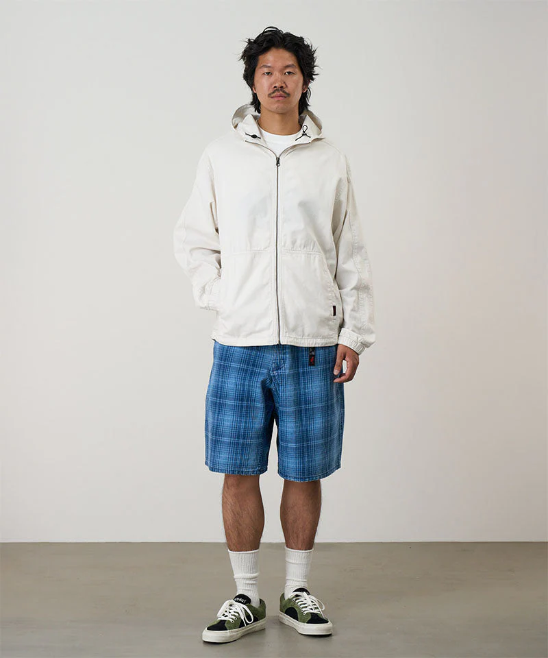 Lagoon Denim Plaid Shorts - Indigo Checkered Plaid - Image 11