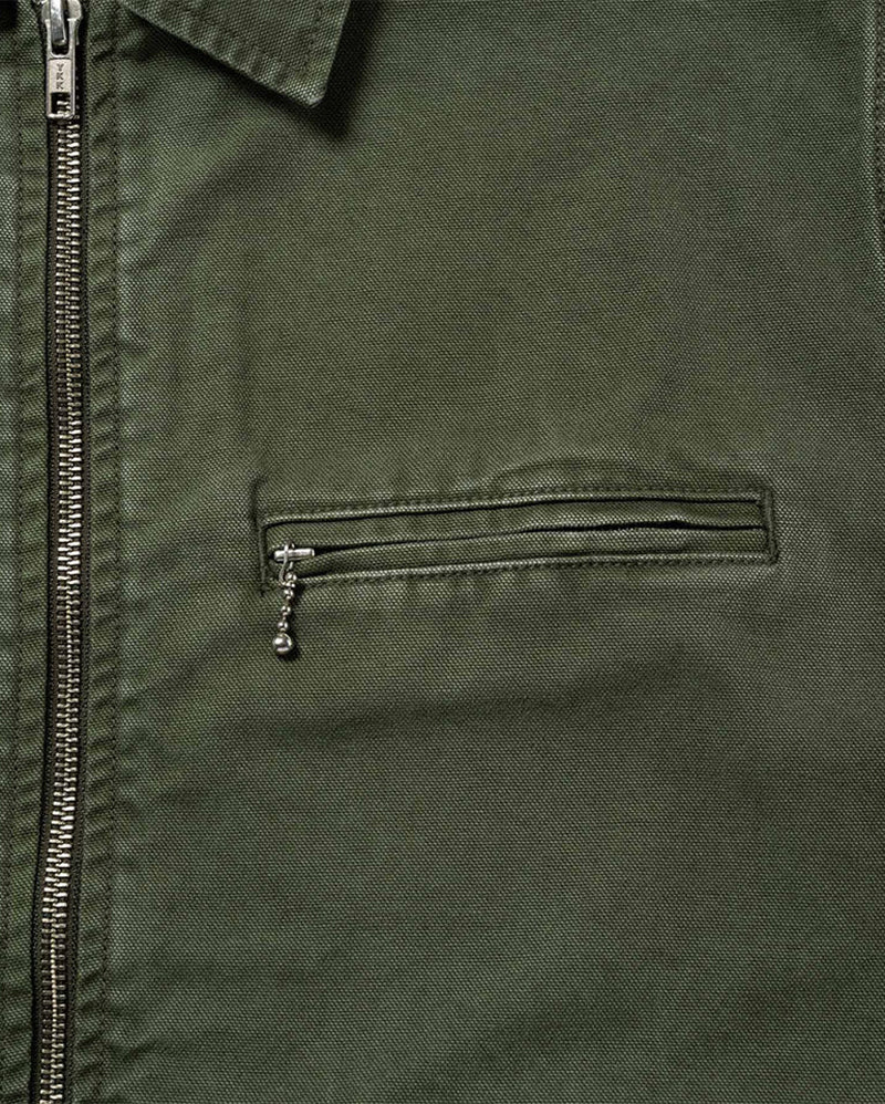 Taos Canvas Jacket - Moss - Image 11