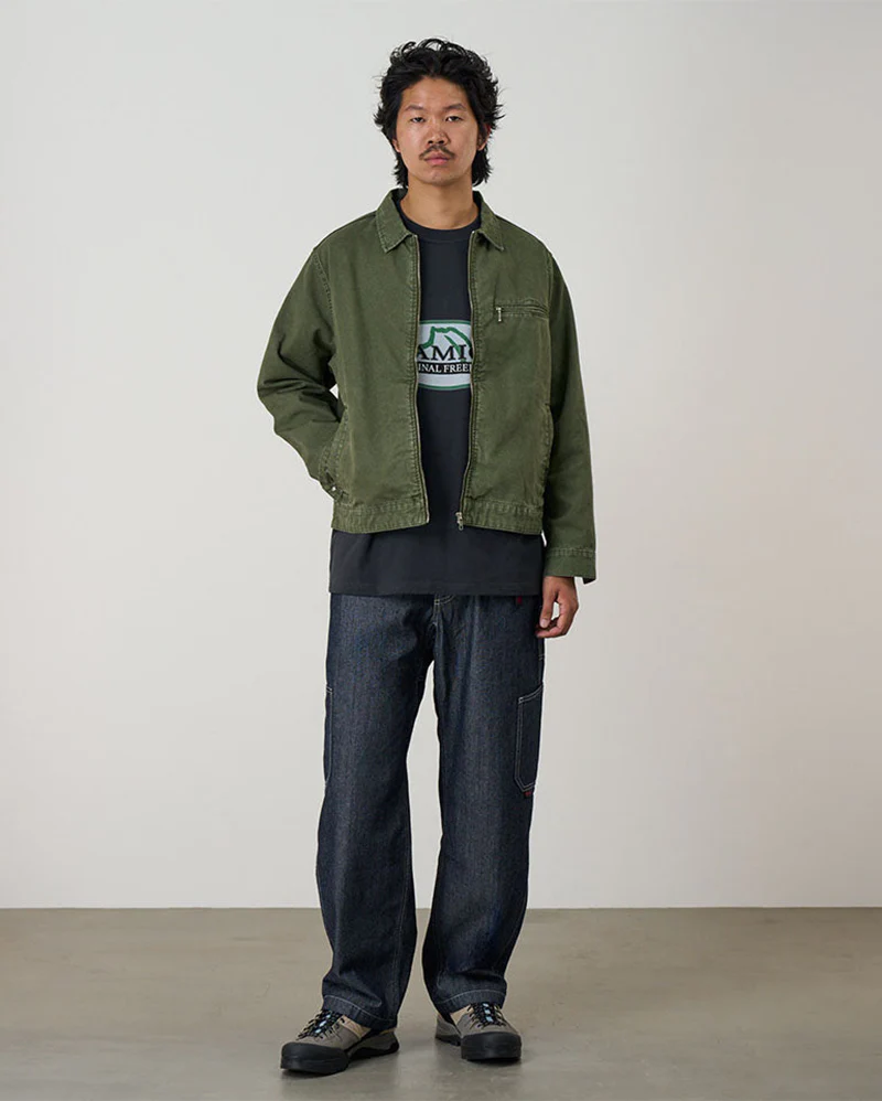 Taos Canvas Jacket - Moss - Image 4