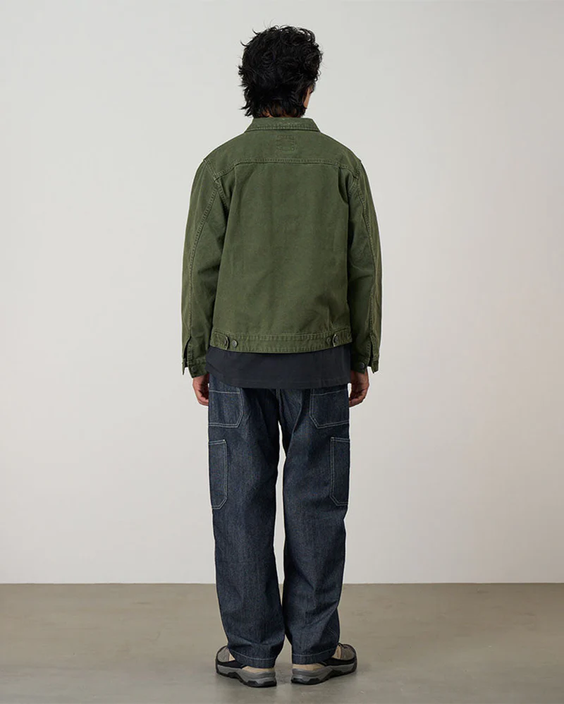 Taos Canvas Jacket - Moss - Image 5