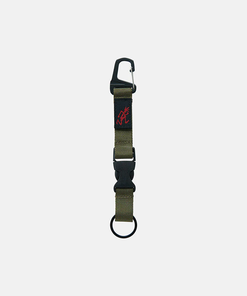 Webbing Keyring Holder - Purple