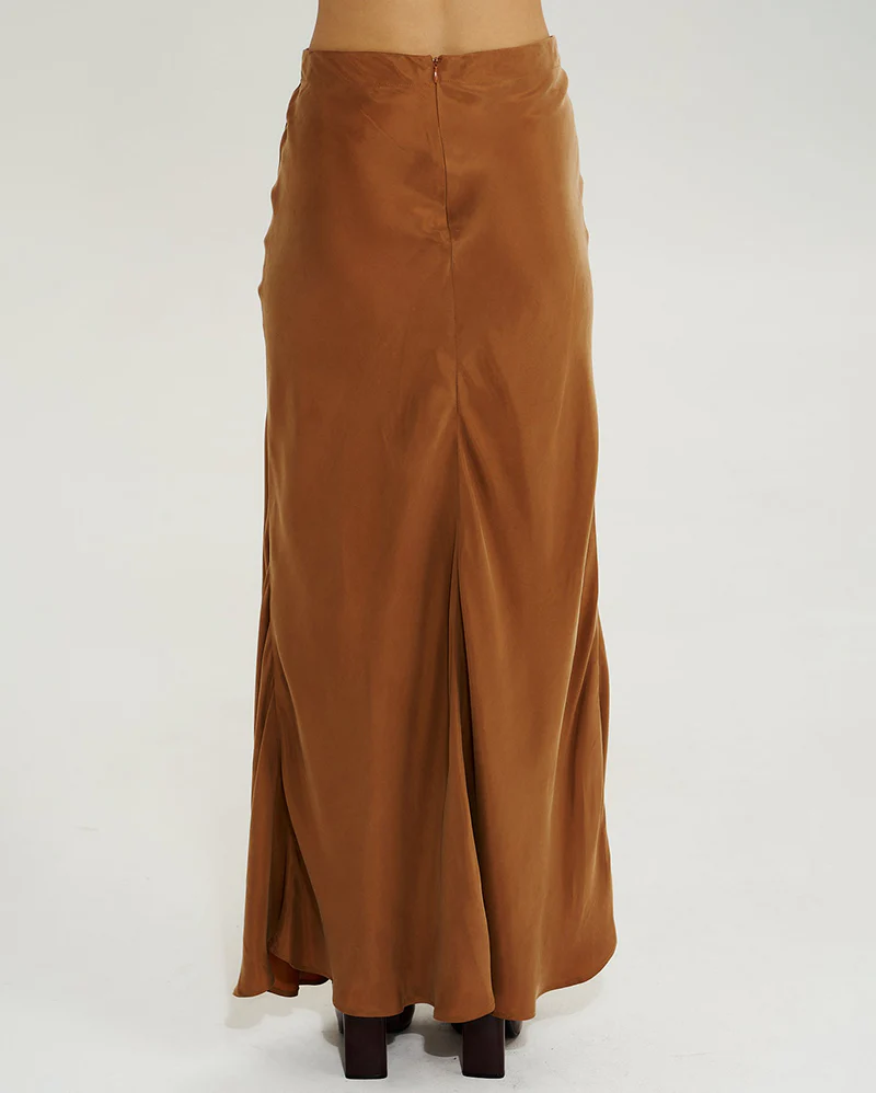 Heidi Maxi Skirt - Toffee - Image 4