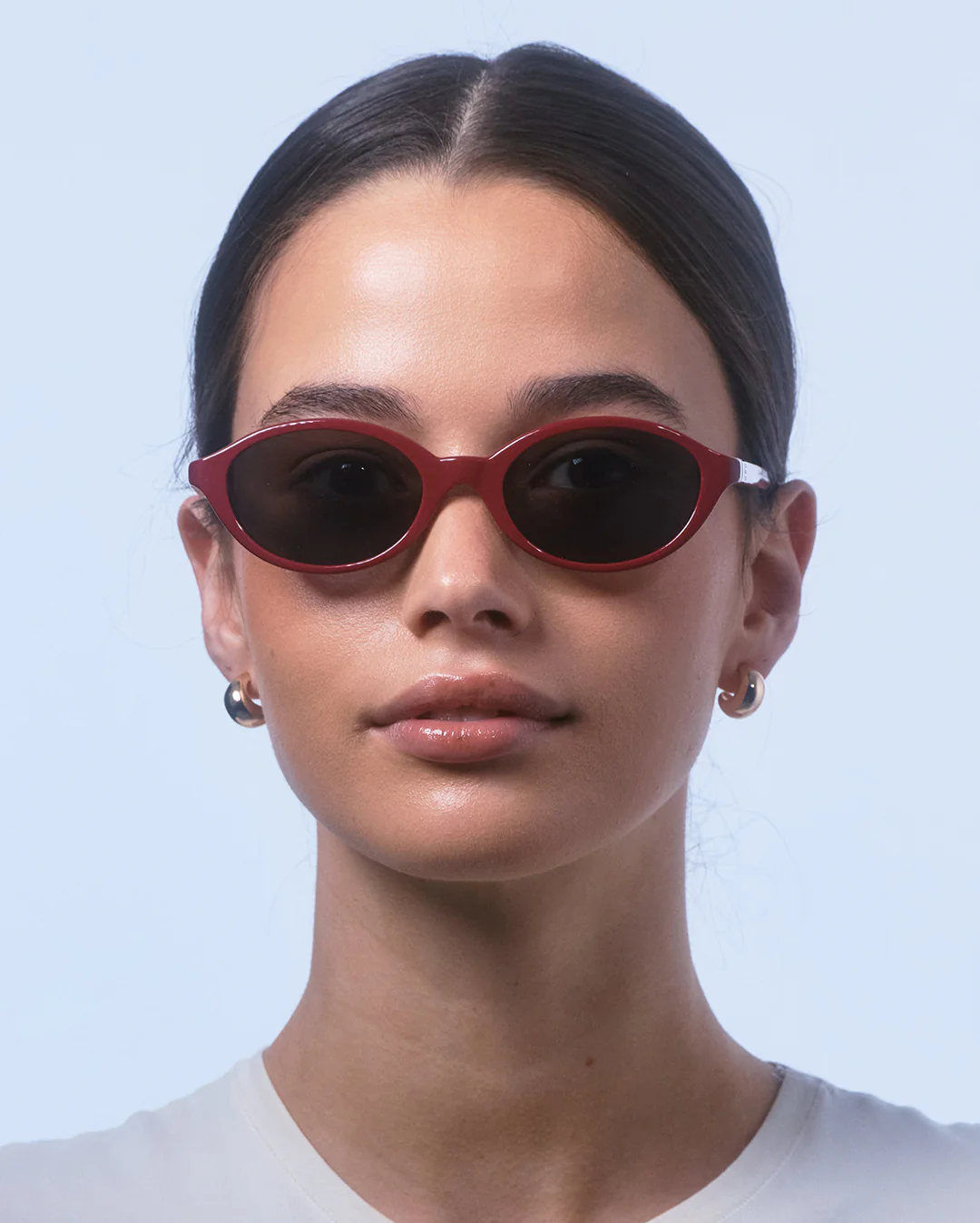 Mirabel Sunglasses - Burgundy - Image 3