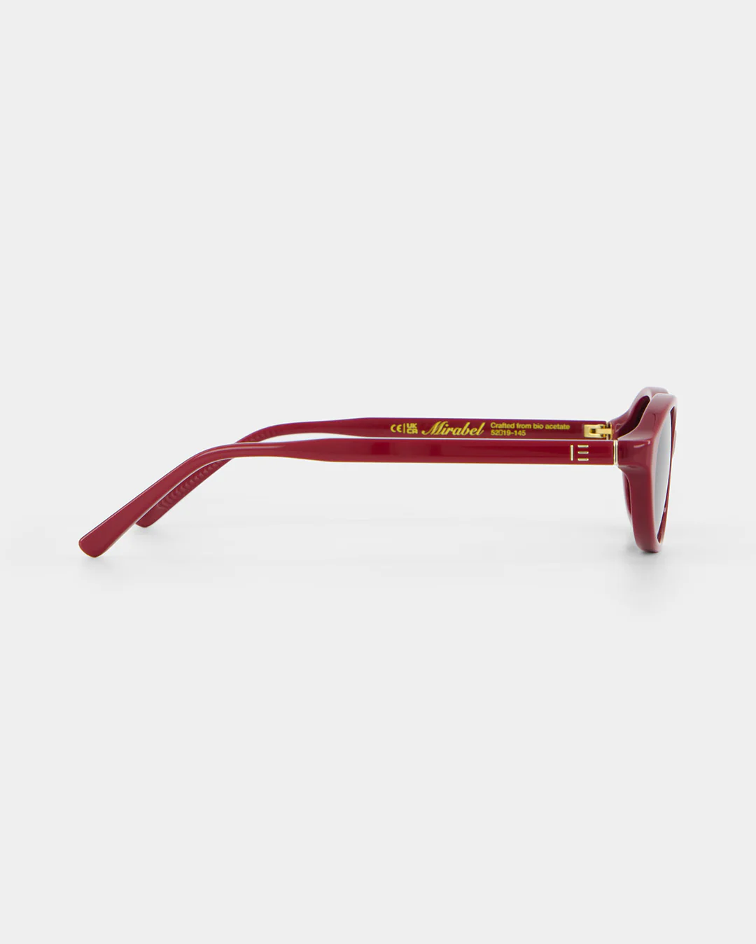 Mirabel Sunglasses - Burgundy - Image 7