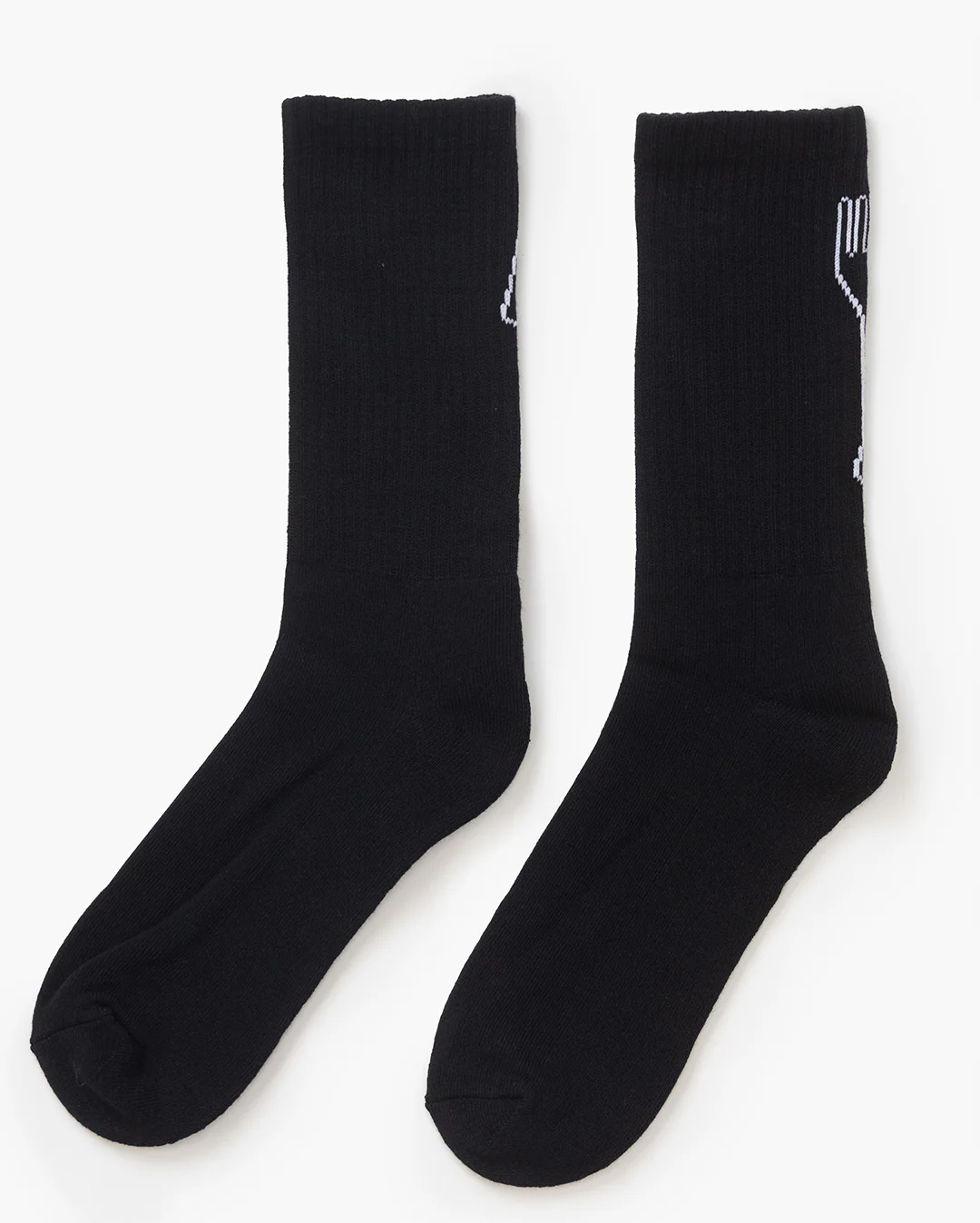 Knife & Fork Socks - Black - Image 3