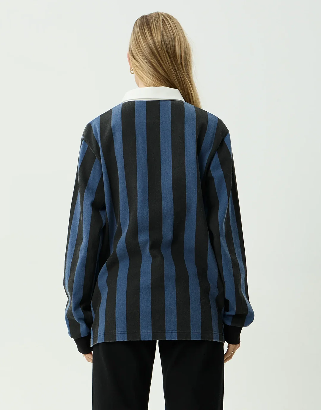 Angel Boy Rugby Long Sleeve Shirt - Black Stripe - Image 10