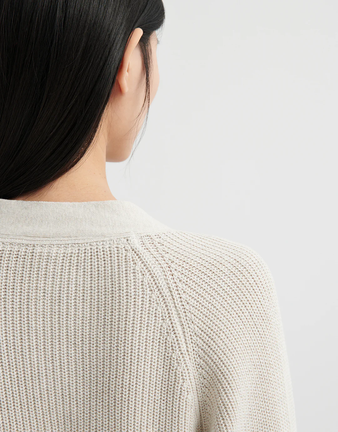 Composure Cardigan - Oat Melange - Image 4