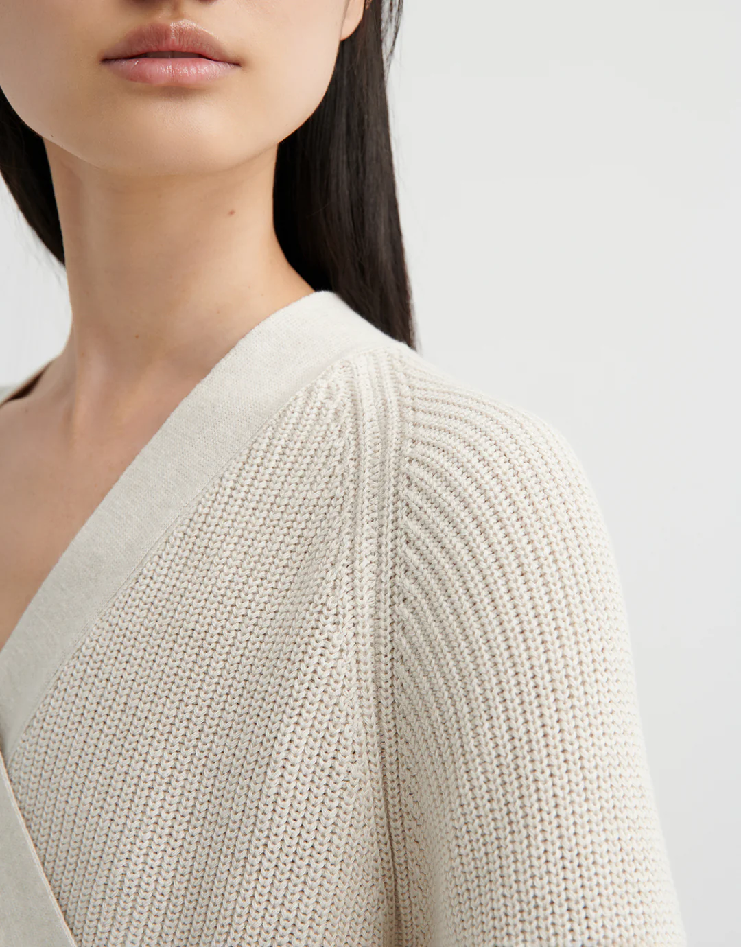 Composure Cardigan - Oat Melange - Image 5