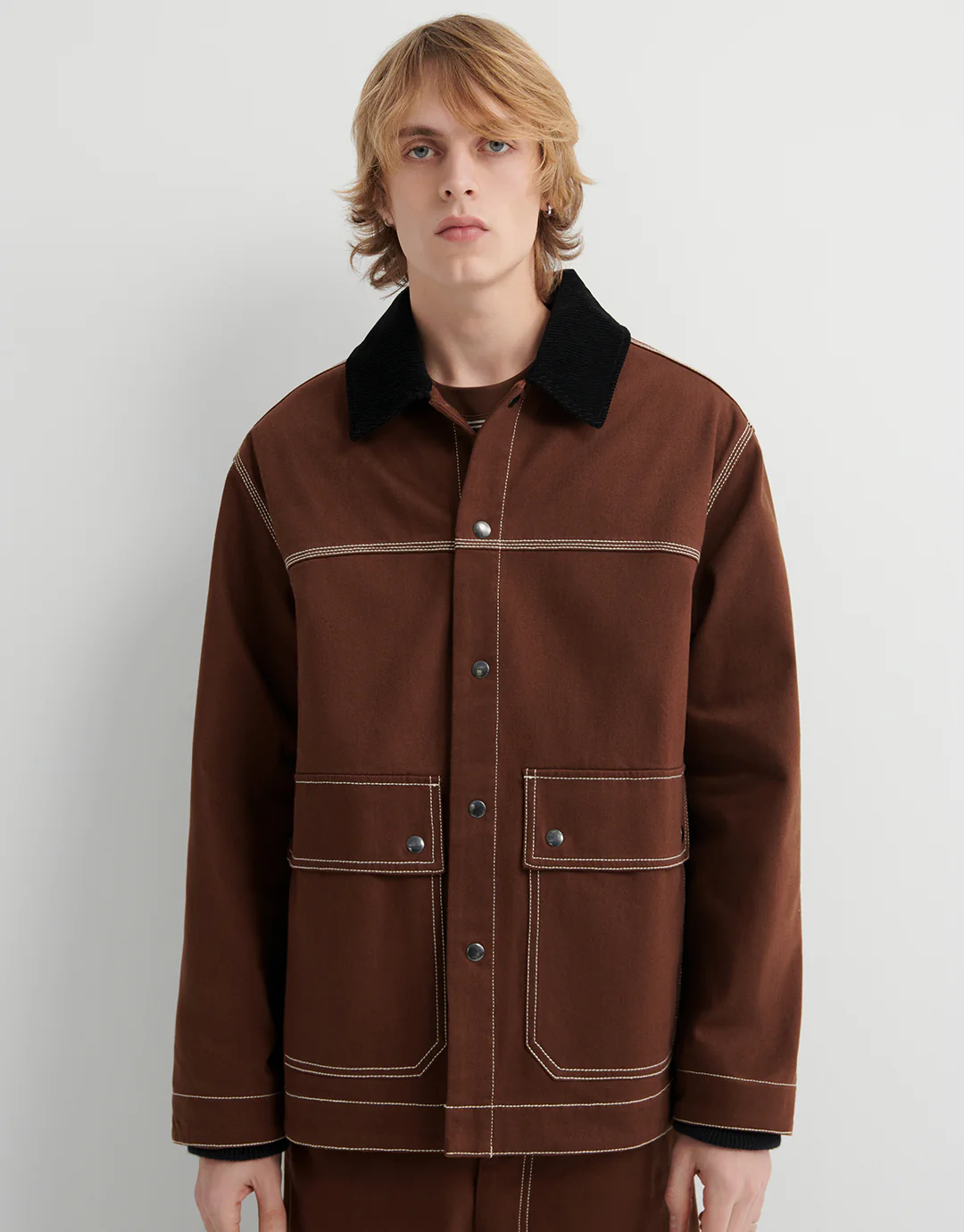 Craft Jacket - Brown Denim