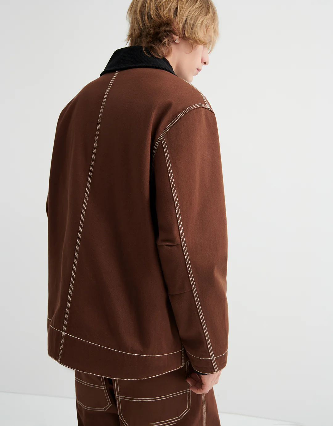 Craft Jacket - Brown Denim - Image 2