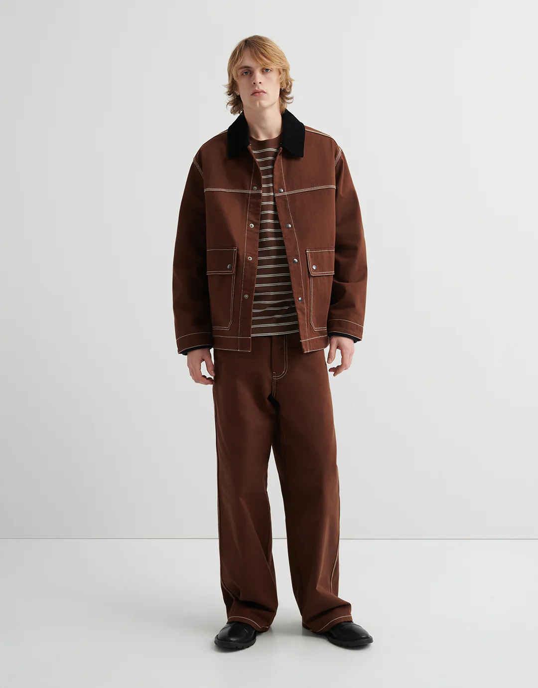 Craft Jacket - Brown Denim - Image 6