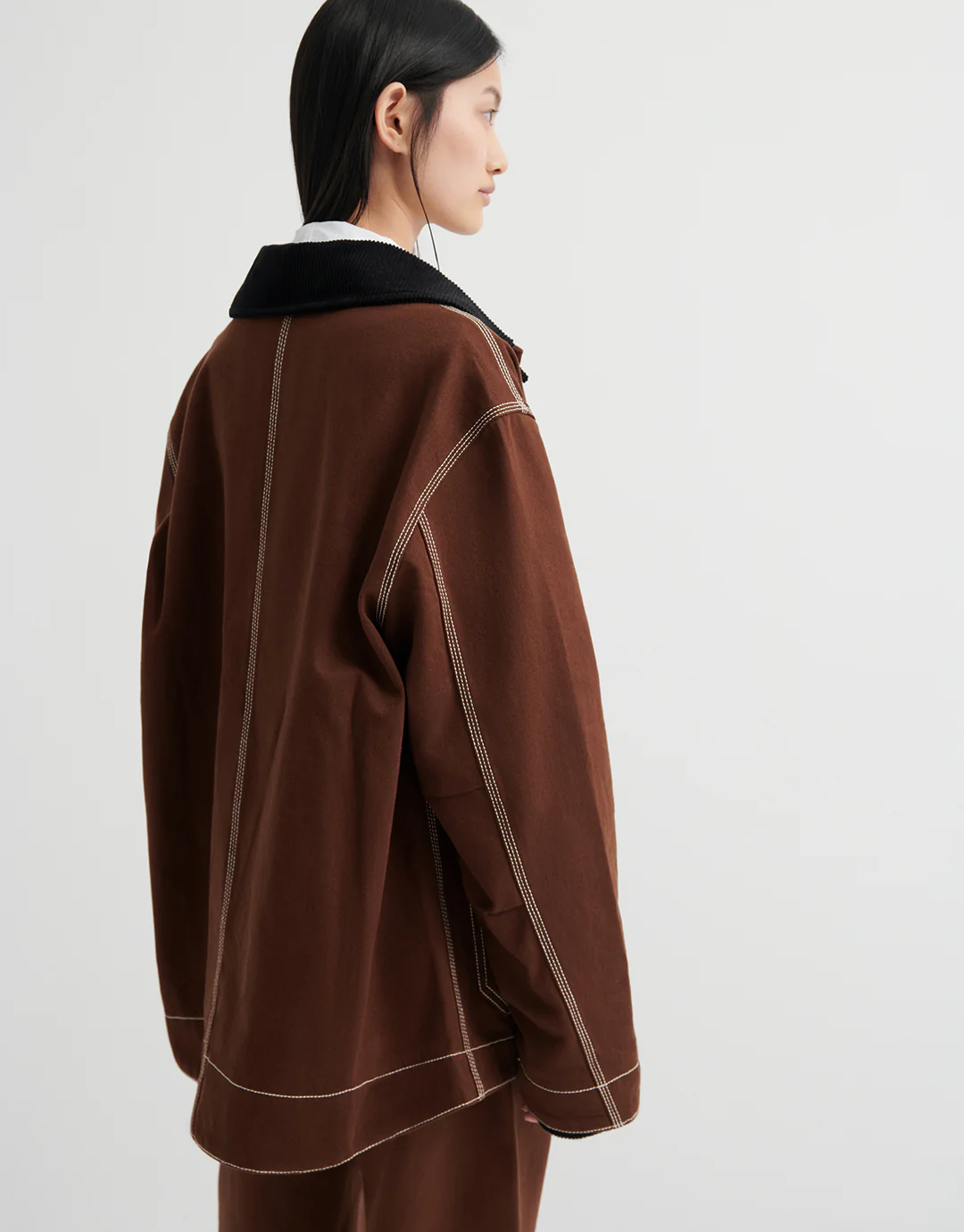 Craft Jacket - Brown Denim - Image 7