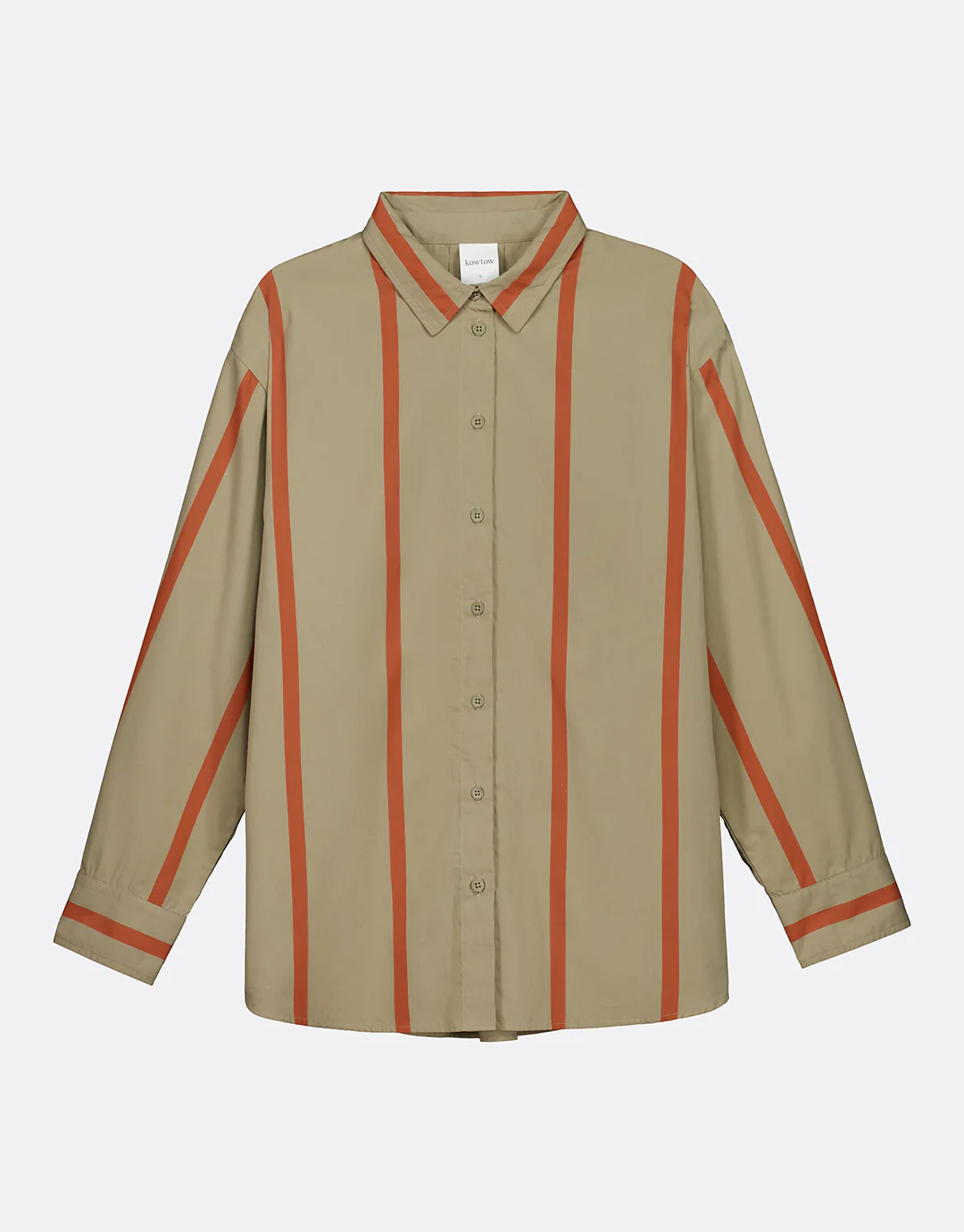 Maker Long Sleeve Shirt - Nasturtium Stripe - Image 7