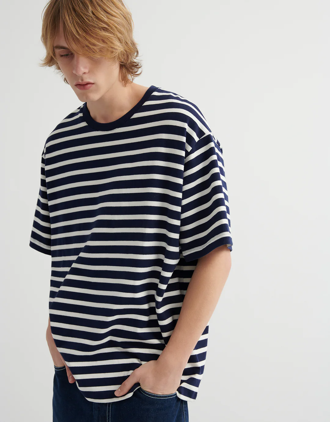 Motion Tee - Uniform Stripe