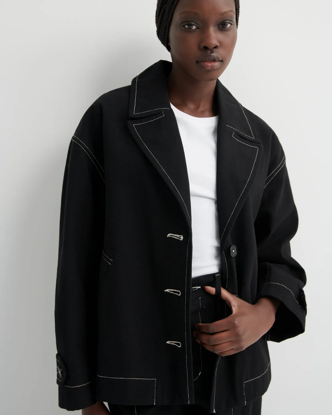 Mural Jacket - Black - Image 3