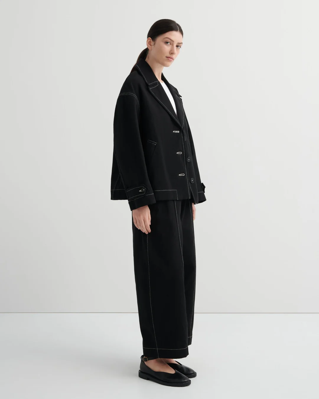 Mural Jacket - Black - Image 5