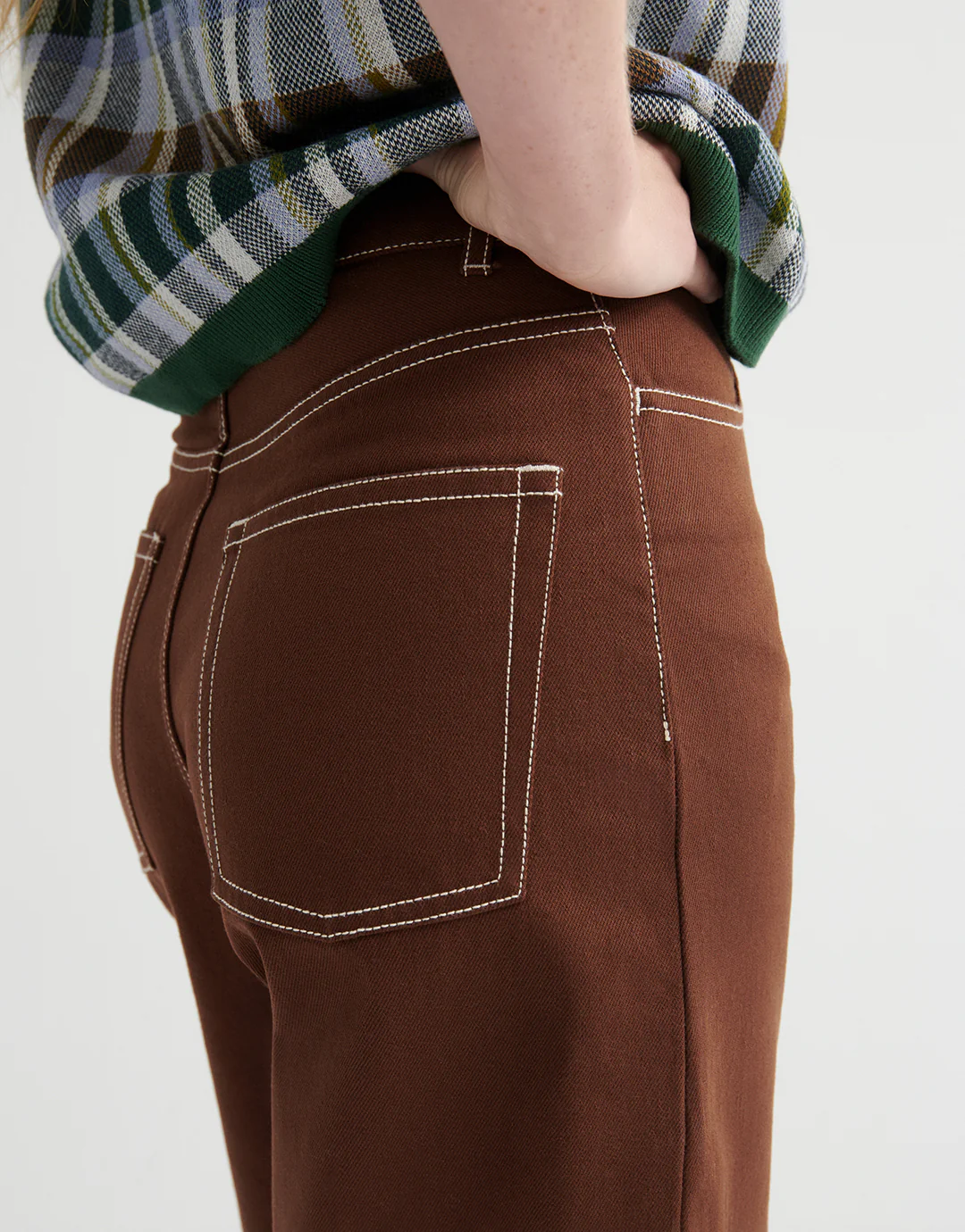 Unity Jeans - Brown Denim - Image 6