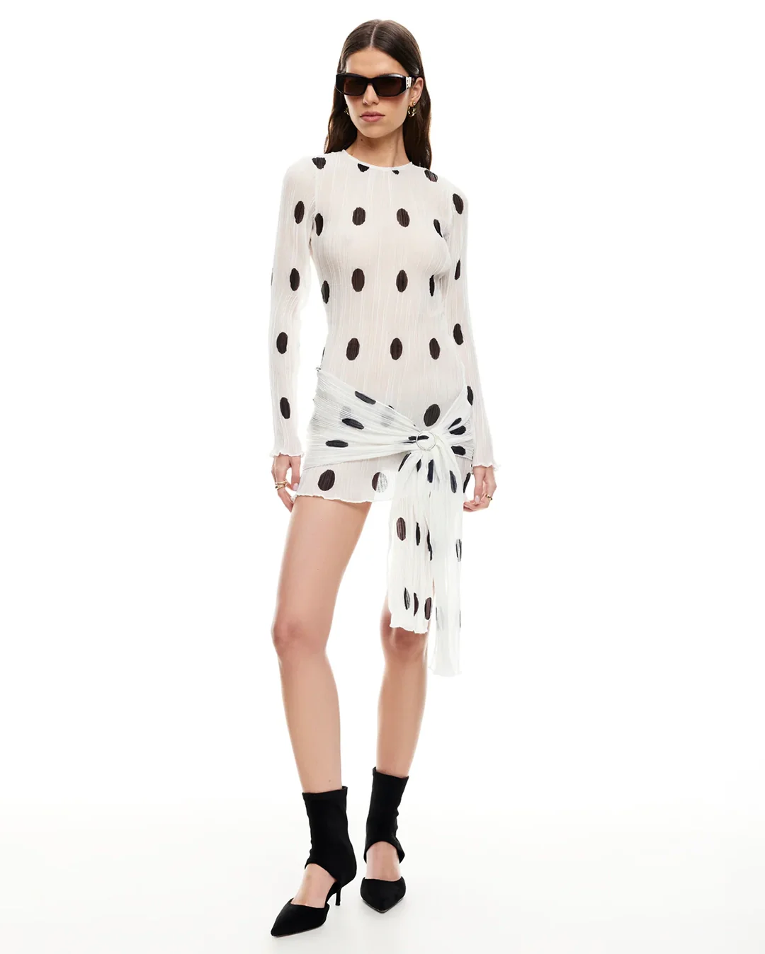 Ford Mini Dress - Moonlight Polka - Image 2