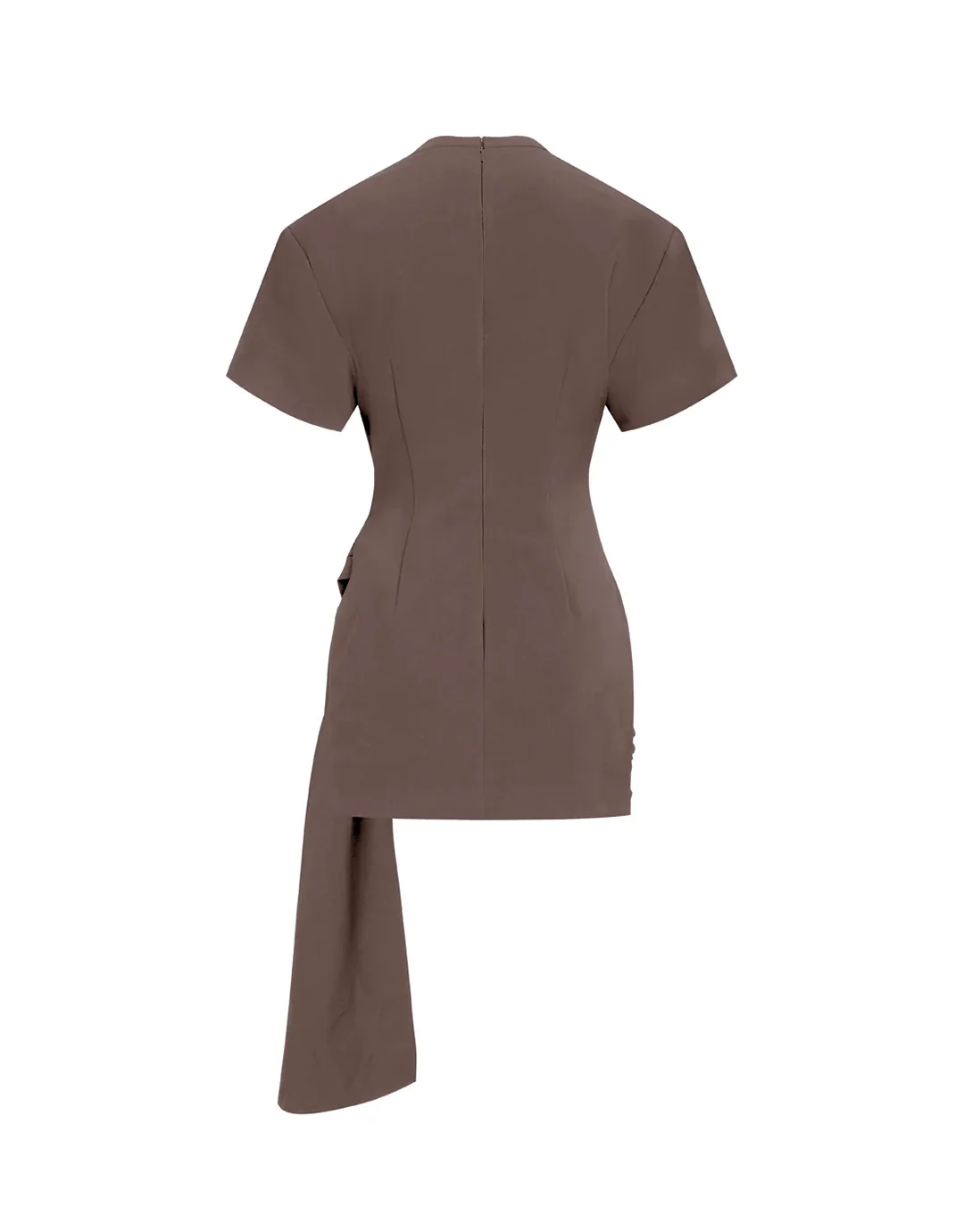 Martini Mini Dress - Chocolate - Image 3