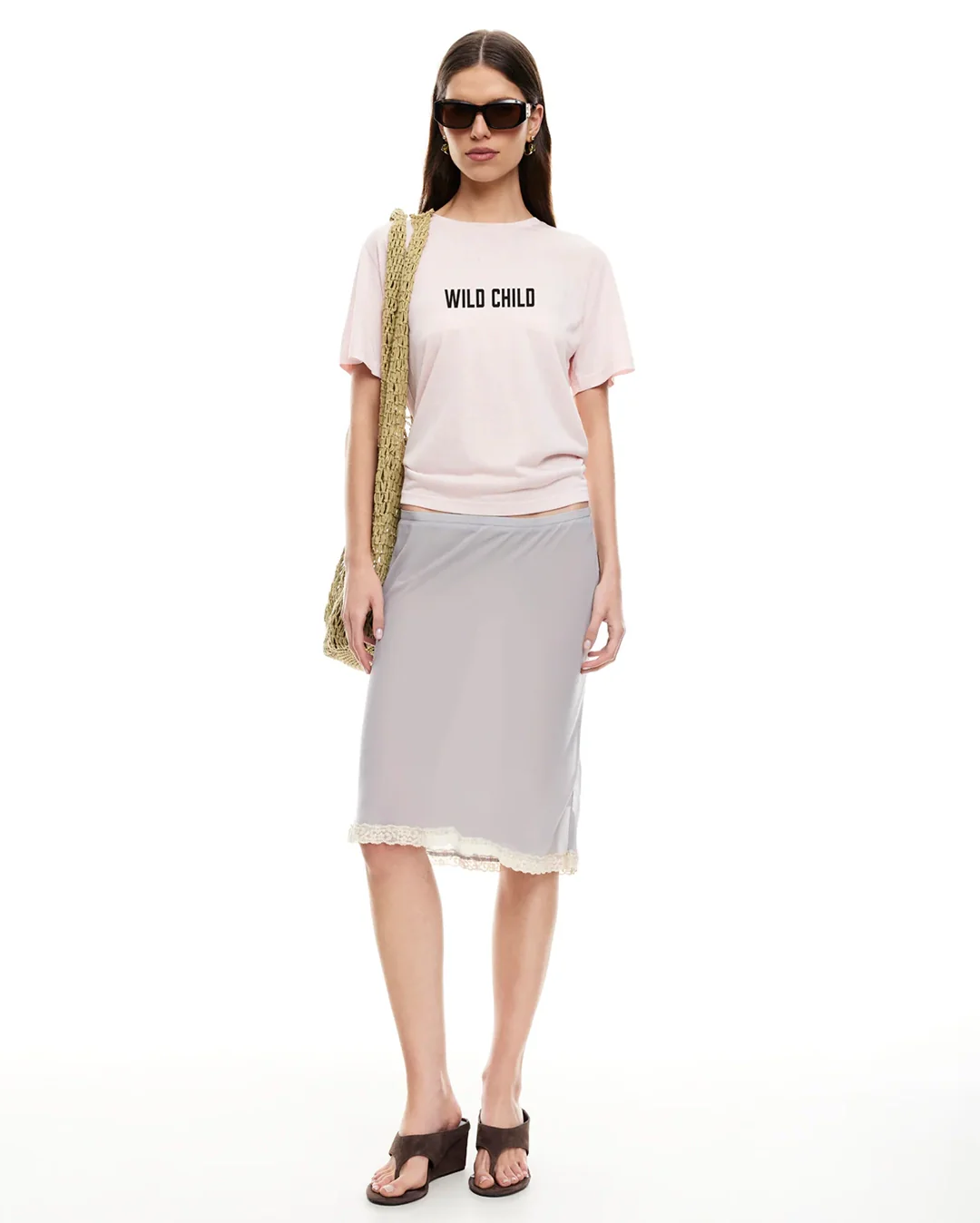 Shoreline Midi Skirt - Ash - Image 4