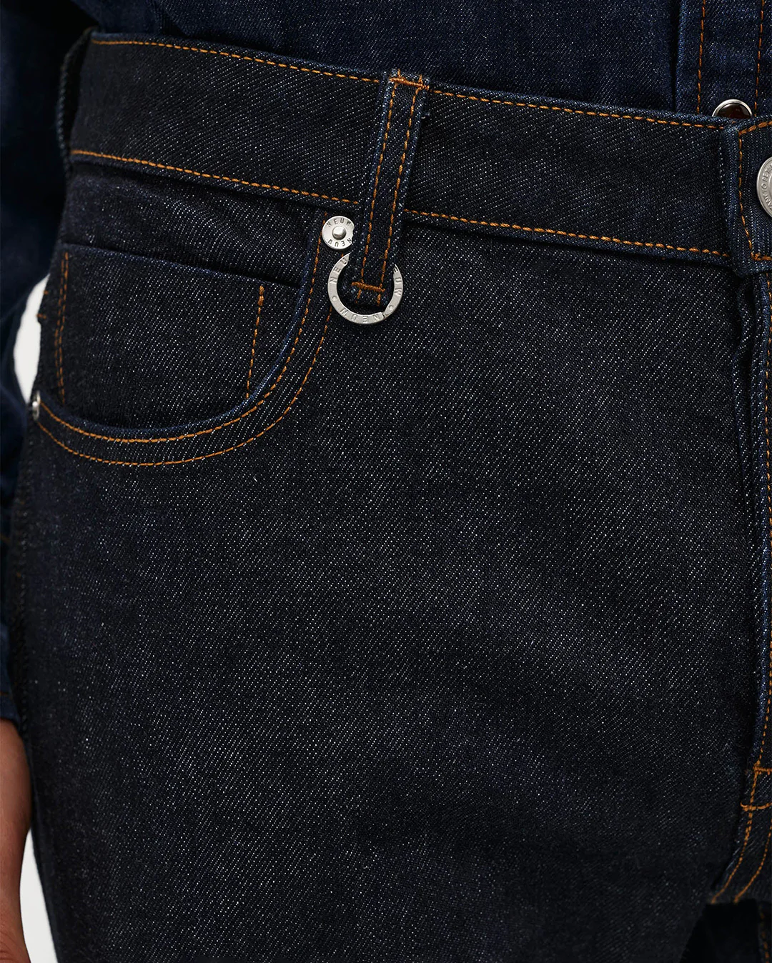 Lou Slim Straight Crudo - Indigo - Image 4