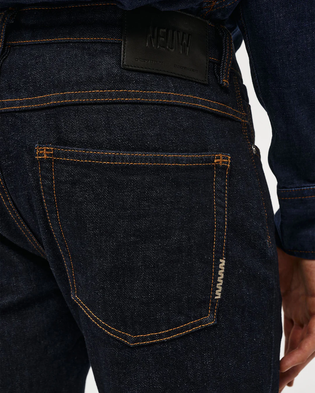 Lou Slim Straight Crudo - Indigo - Image 5