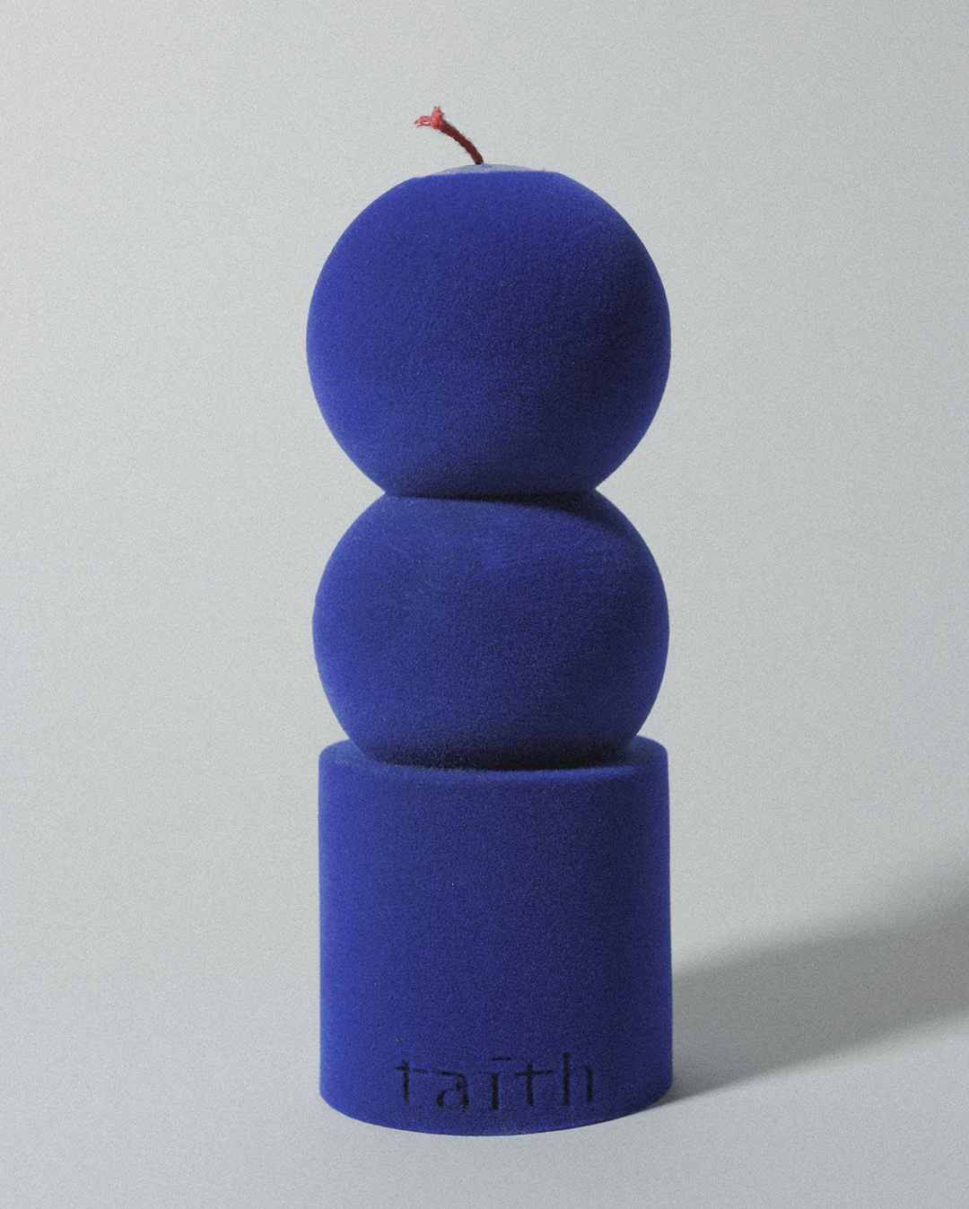 Lulu Velvet Candle - Cobalt