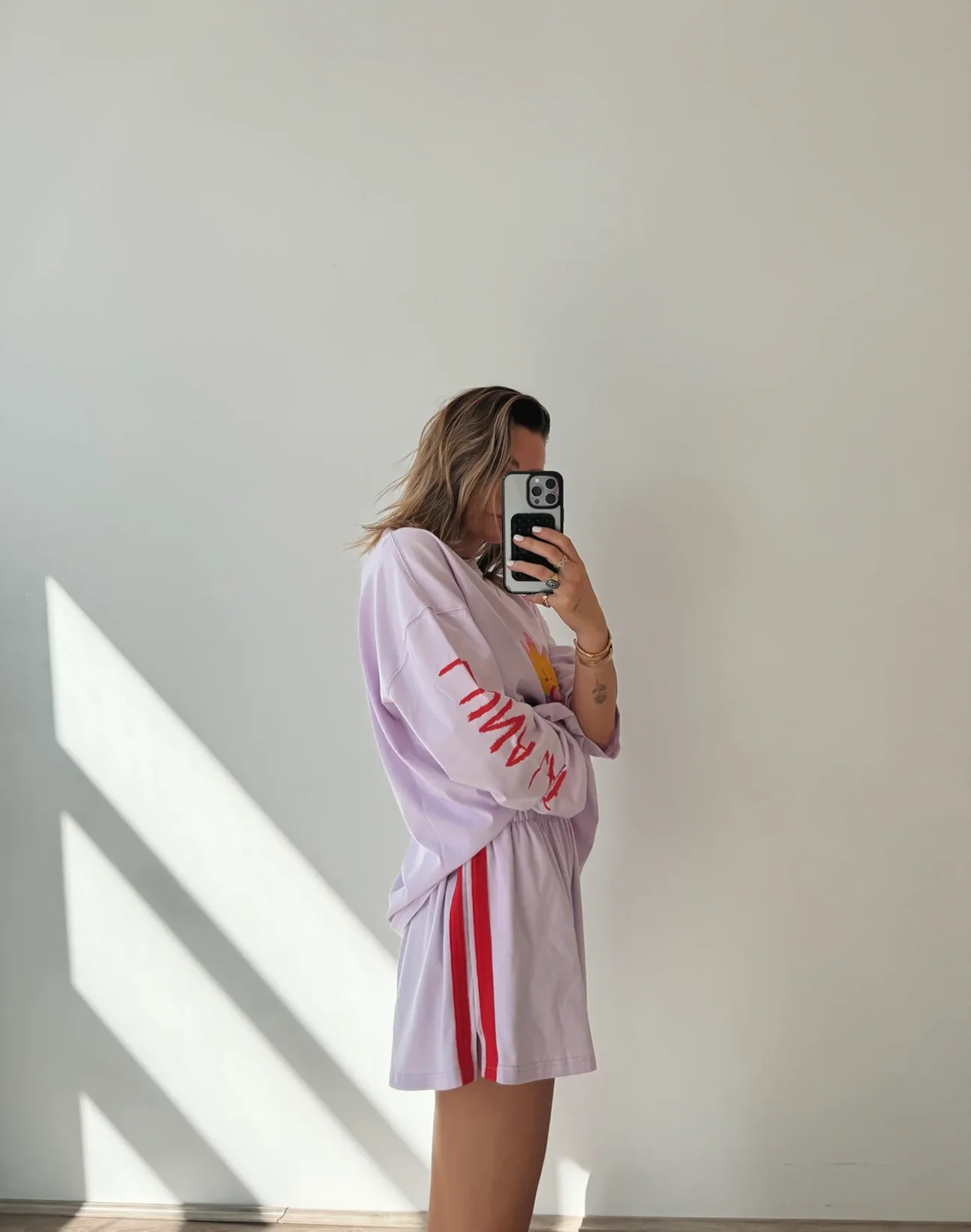 Hearts On Fire Shorts - Pink - Image 2