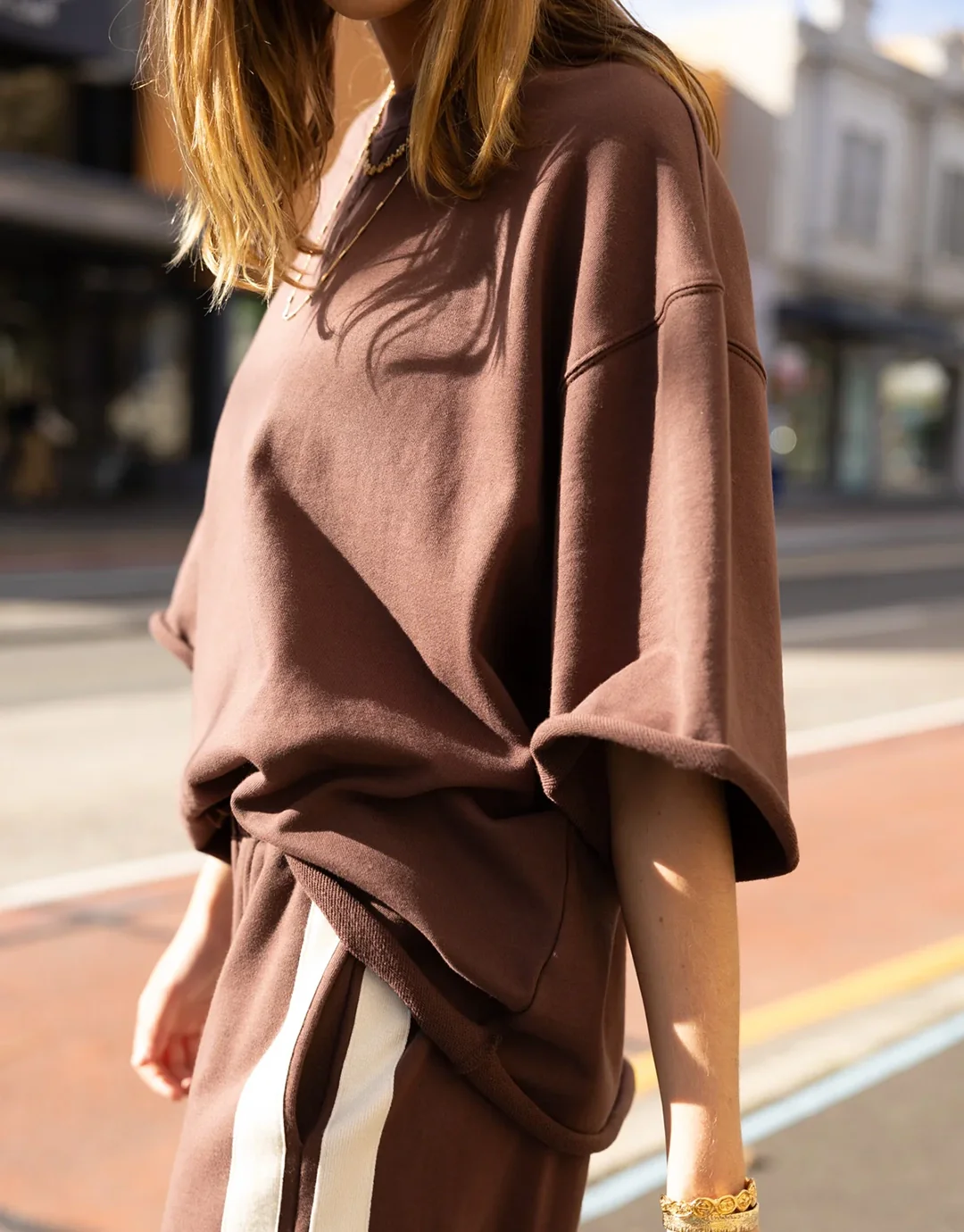 The Mason Tee - Brown - Image 4
