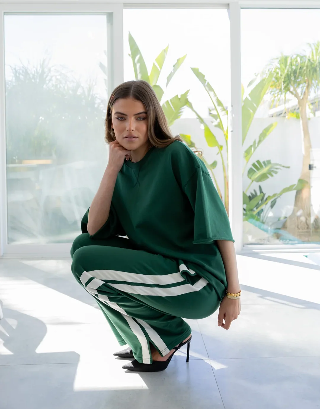 The Mason Tee - Forest Green - Image 4