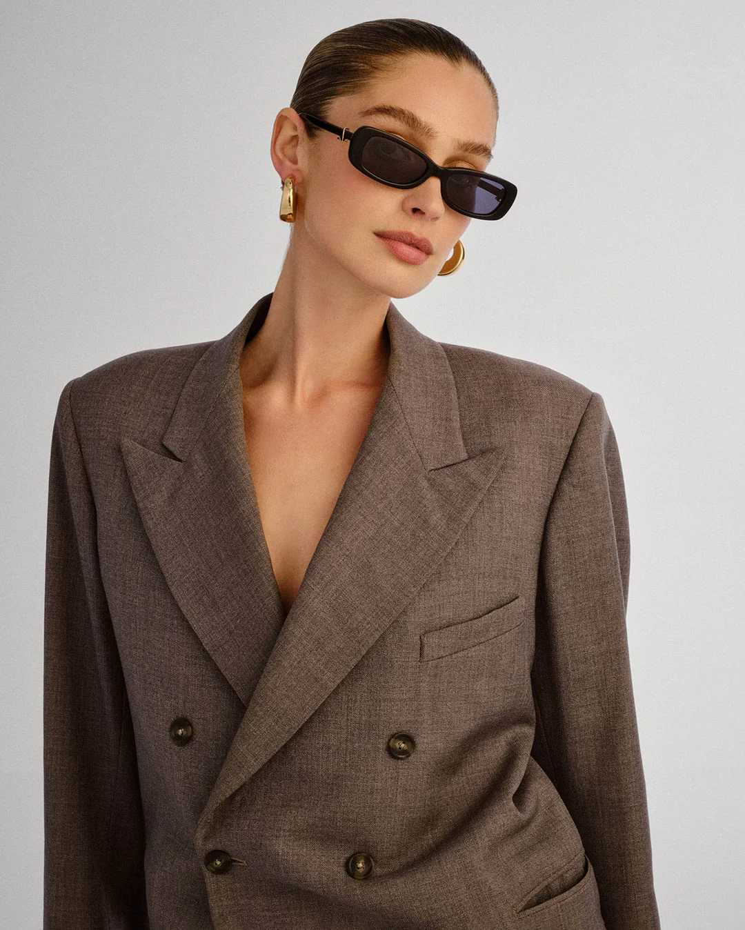 The Bella Sunglasses - Black - Image 7