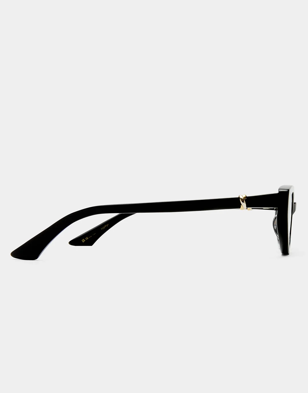 The Blair Sunglasses - Black - Image 3