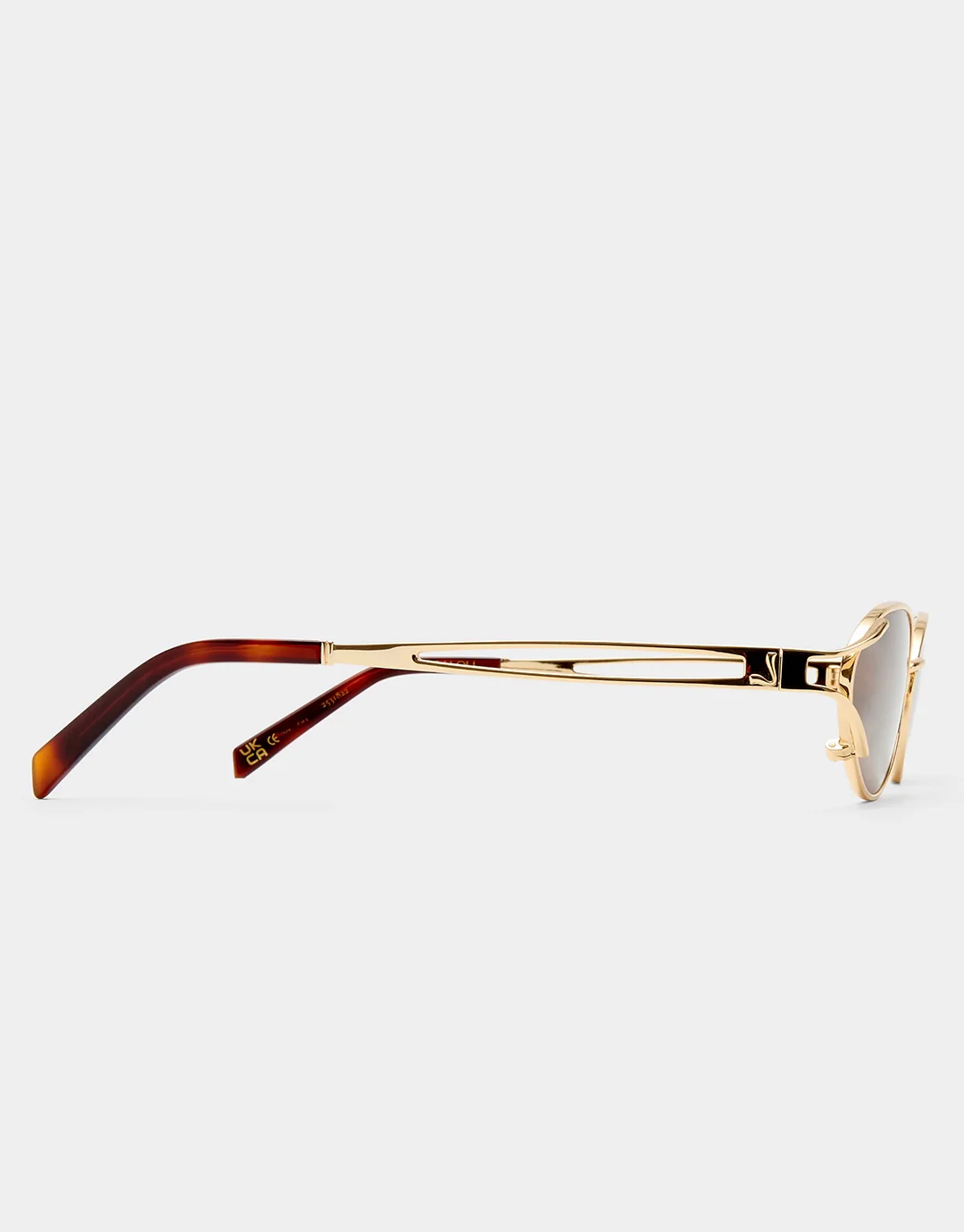 The Paloma Sunglasses - Gold - Image 3
