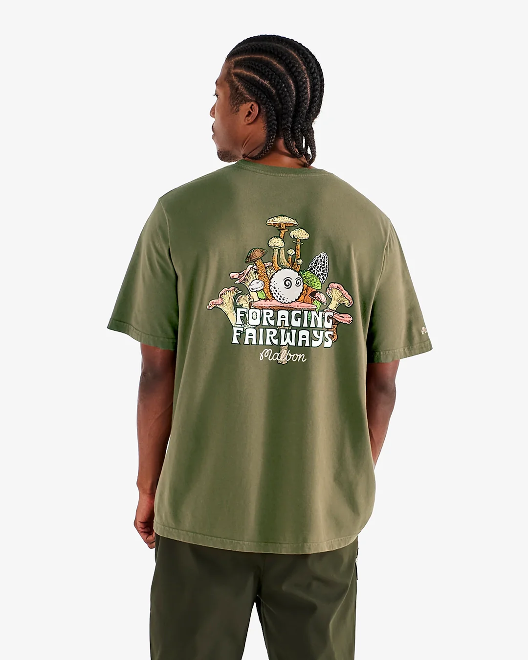 Bermuda Foraging T-Shirt - Olivine