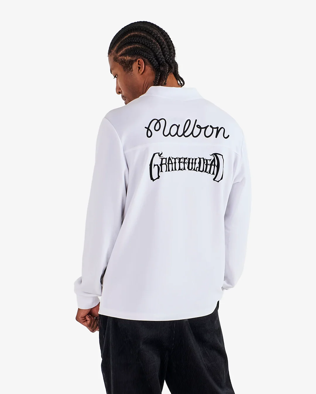Grateful Dead Stealie Polo - White - Image 2