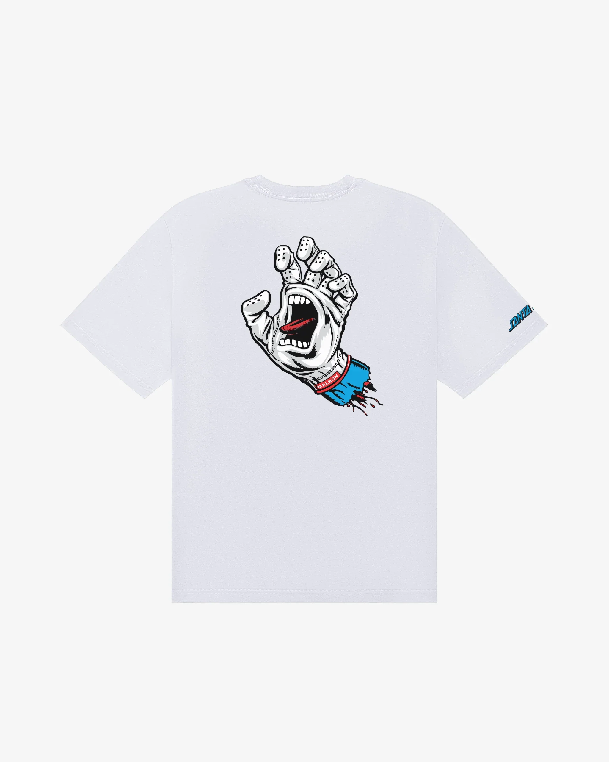 Bermuda Screaming Hand Tee - White - Image 5