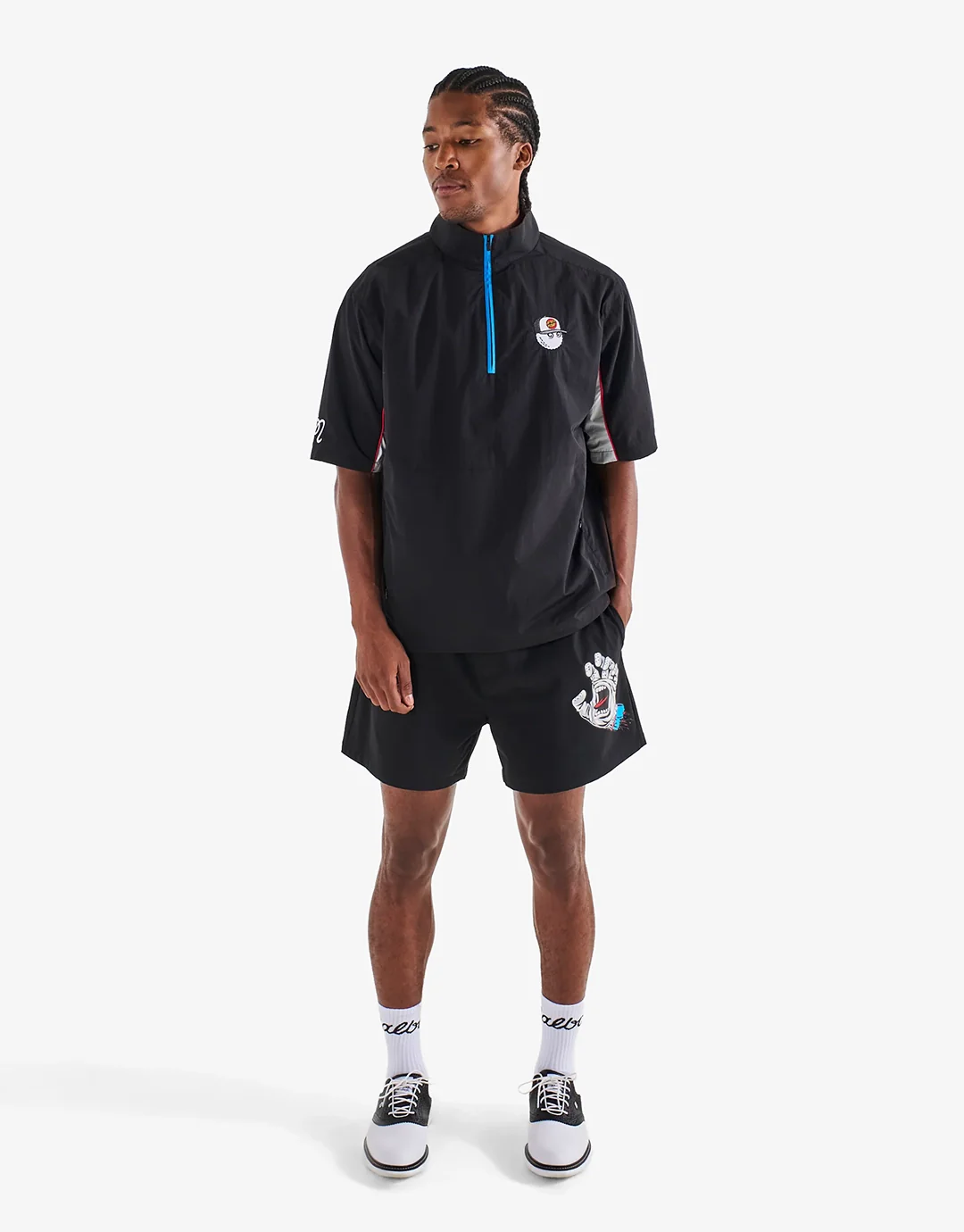 Pine Santa Cruz Windshirt - Black - Image 5